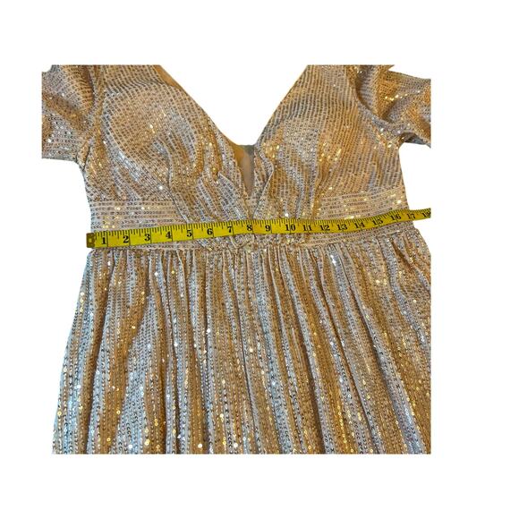 Giffniseti Sequin Gold Gown - Sze XL - Picture 6 of 16